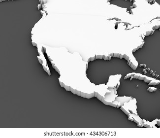 Mexico Map 3D