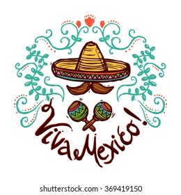 978 Viva mexico doodle Images, Stock Photos & Vectors | Shutterstock