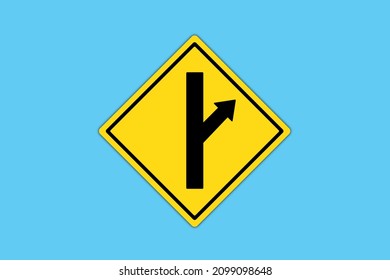 MGTOW - Men Going Their Own Way. Symbol, Sign And Pictogram. Women And Female Avoidance By Males. Illustration On Blue Plain Background. 