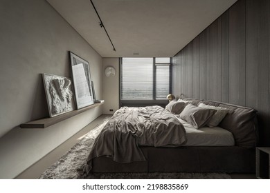 MIAMI, USA, September 7, 2022: Detailed 3d Illustration Of A Stylish Bedroom In A Luxury Apartment, September 2022.