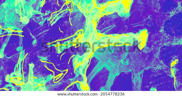 Micro Abstract Green Immunity Cells Cosmos Stock Illustration ...