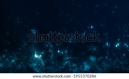 Similar – Image, Stock Photo A swarm of hydrogen atoms, a bunch of birds in front of it