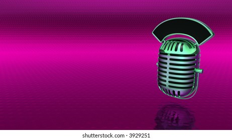Microphone background