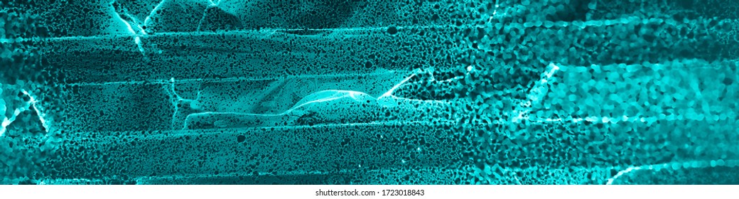 Microscopic Alcohol Ink. Liquid Pattern With Smoke Effect. Turquoise Microscopy Space. Organic Artwork. Blue Microscope Splash. Micro Human Body Render. Black Microscopic Alcohol Ink.