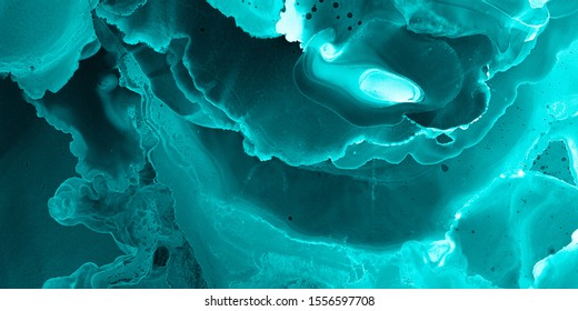 Microscopic Background. Micro Human Bone Scan. Modern Pattern. Black Microscopy Universe. Blue Biotechnology Artwork. Molecular Splash With Space Effect. Turquoise Microscopic Background.