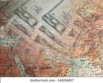 Middle East And US Currency Puzzle