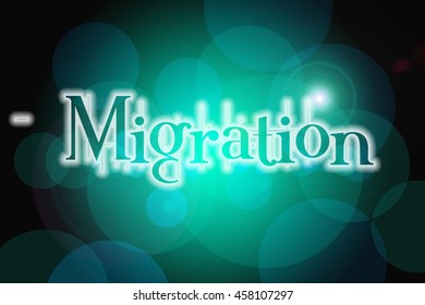 Migration Concept Stock Illustration 458106328 | Shutterstock
