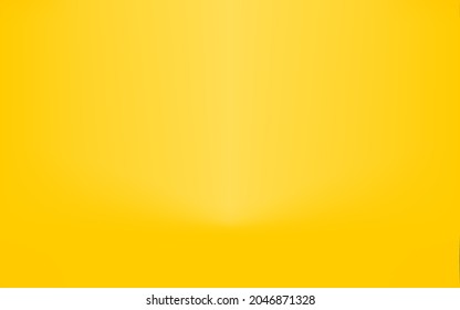 Mikado Yellow Backdrop - Empty Studio Concept Background for text, Image N product. Free Photo to use Wallpaper, Screen, Presentations, Content Social Media. Solid Gradient Color elegant ratio 16:10
