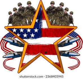 military
 army
 soldier
 man
 uniform
 veteran
 war
 service
 camouflage
 male
 young
 force
 security
 american
 freedom
 day
USA Flag - Powered by Shutterstock