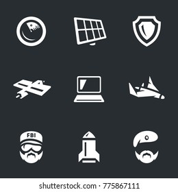 Military Intelligence Icons.