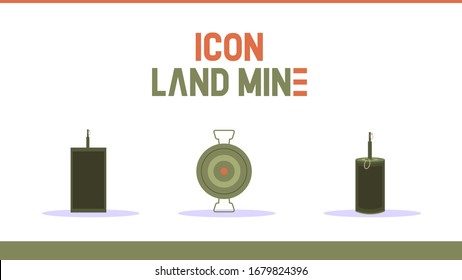 ِArmy Military Landmine War Icons