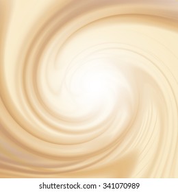 Milk And Coffee Swirl Background Texture