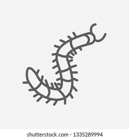 Human Colon Illustration Large Intestine Vector Stock Vector (Royalty ...