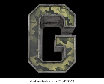 The Millitary Font G