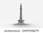 Minar-e-Pakistan monuments held in lahore. minar e pakistan lahore in high quality. 