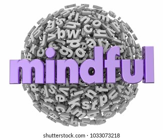 Mindful Mental Exercise Clarity Focus 3d Illustration