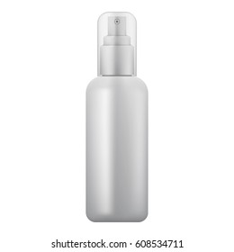 Mineral spray icon. Realistic illustration of mineral spray icon for web