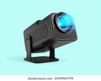Mini 4K Support Native HD Android Freestyle Auto Keystone Projector