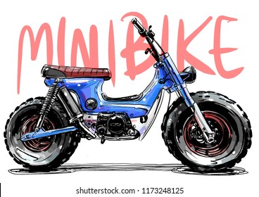 Mini Motorbike Images Stock Photos Vectors Shutterstock