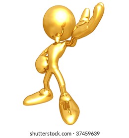 Mini Gold Guy Stock Illustration 37459639 | Shutterstock