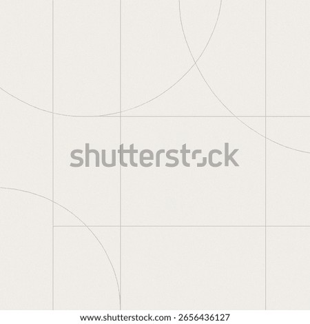 Minimal Abstract Background with Geometric Grid and Arcs