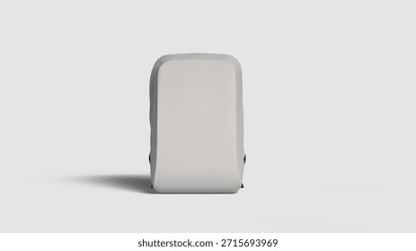 Minimal Backpack Mockup Front and Back View