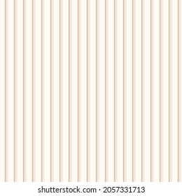 Minimal Ecru Jute Plain Vertical Stripe Texture Pattern. Two Tone Washed Out Beach Decor Background. Modern Rustic Brown Sand Color Design. Seamless Striped Distress Shabby Chic Pattern. 