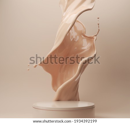 Similar – Image, Stock Photo Cosmetic smears displayed on a soft blue background