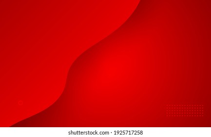 Minimal Red Background, Abstract Creative Overlap Digital Background, Modern Landing Page Concept.