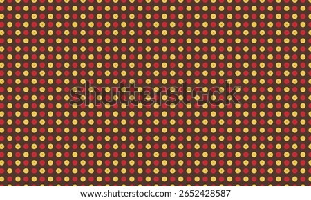 Minimal Seamless Circles Pattern with Uniform Geometric Layout