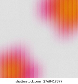 Minimalis White Background with Gradient orange pizazz and electric violet with refracted glass effect texture good for design landing page, template post branding social media.