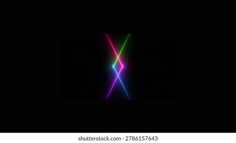 Una composición abstracta minimalista