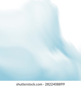 Minimalist abstract gradient blue wave design
