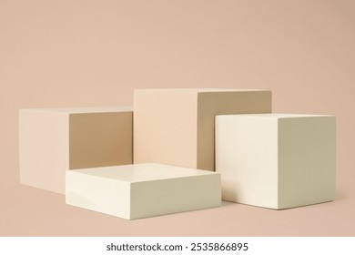 Diseño minimalista con cubo