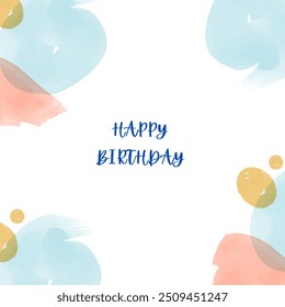 Minimalist and elegant card design for Birthday celebration, featuring abstract patterns and the text "Happy Thanksgiving" in the middle. - Powered by Shutterstock