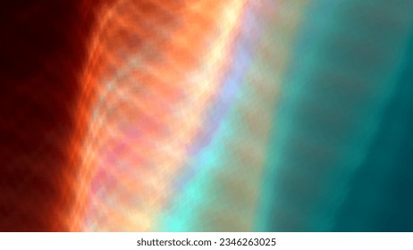 Minimalist gradient background with subtle chromatic aberration and ripple effects. Abstract fractal art.