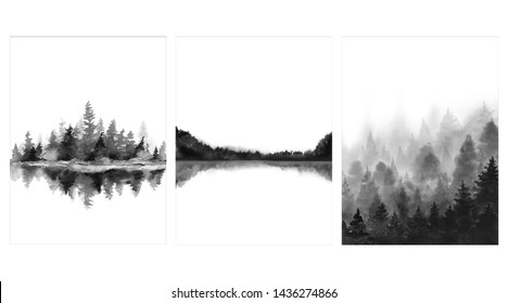 7,703 Watercolour mountain Images, Stock Photos & Vectors | Shutterstock