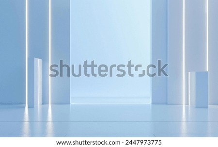 Similar – Image, Stock Photo Light, airy and cool Vail