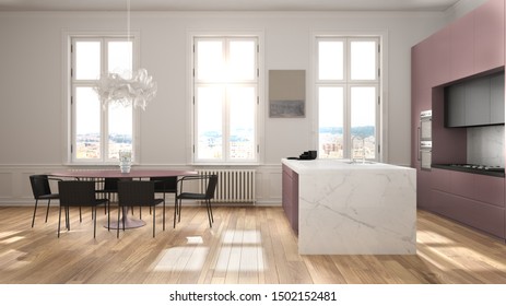 Modern Interior Kitchen Window Images Stock Photos