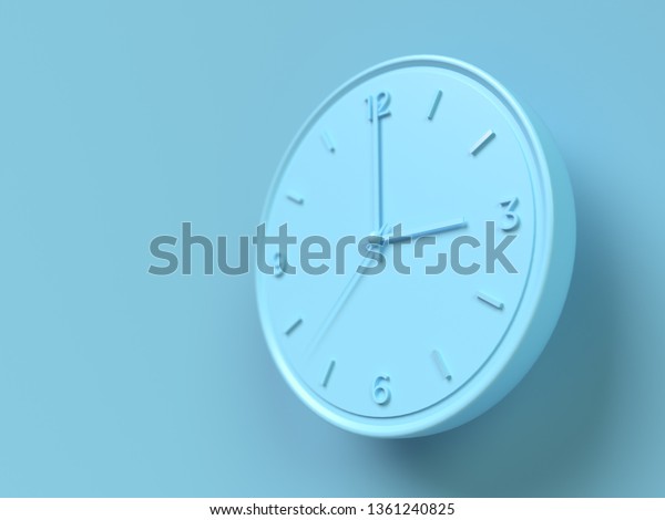 simple floating clock