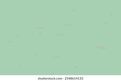 Minimalistic background. Simple shape with trendy colors