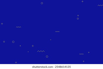 Minimalistic background. Simple shape with trendy colors