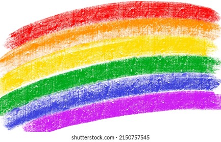 Minimalistic design and color gradients  Rainbow shades palette  Rainbow color gradations   Variation flag representing peace gay pride flag LGBT pride flag