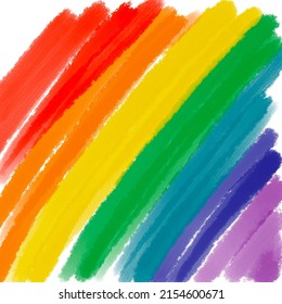 Minimalistic Rainbow pride 