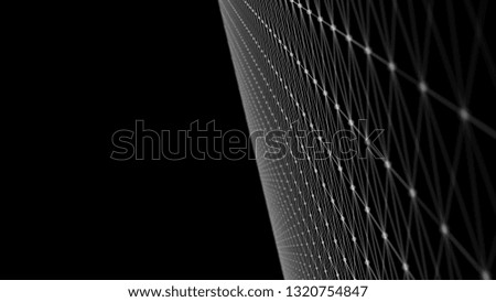 Image, Stock Photo swing Duesseldorf Dark Fog