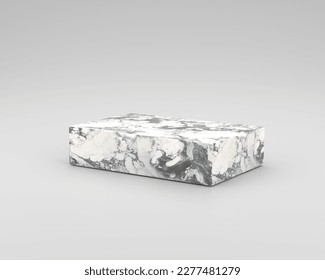 Minimalistic marble Podium on Geometric Background for Product Presentations. 3D
 - Powered by Shutterstock