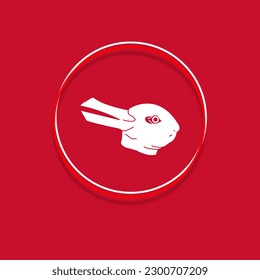 The minimalistic work of illustration is a novel duck-rabbit illusion, also called a bi-stable image.