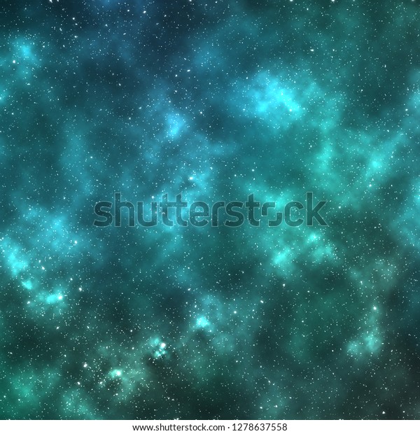 Mint Blue Galaxy Background Navy Blue Stock Illustration 1278637558
