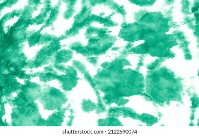 Mint Tie Dye Grunge Banner  Aquarelle Artistic Ink Spray Brush  Artistic Wet Brush Art  Distressed Dyed Background  Tie Dye Dirty Drips Textile  Grungy Decorate Old Paper 