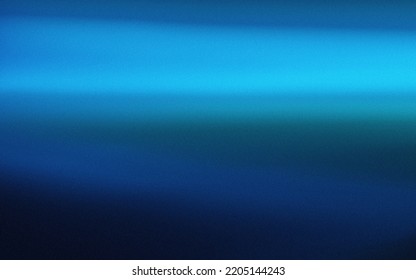 Misty Blue Space Banner Background Template. Outer Cloudy Wallpaper.